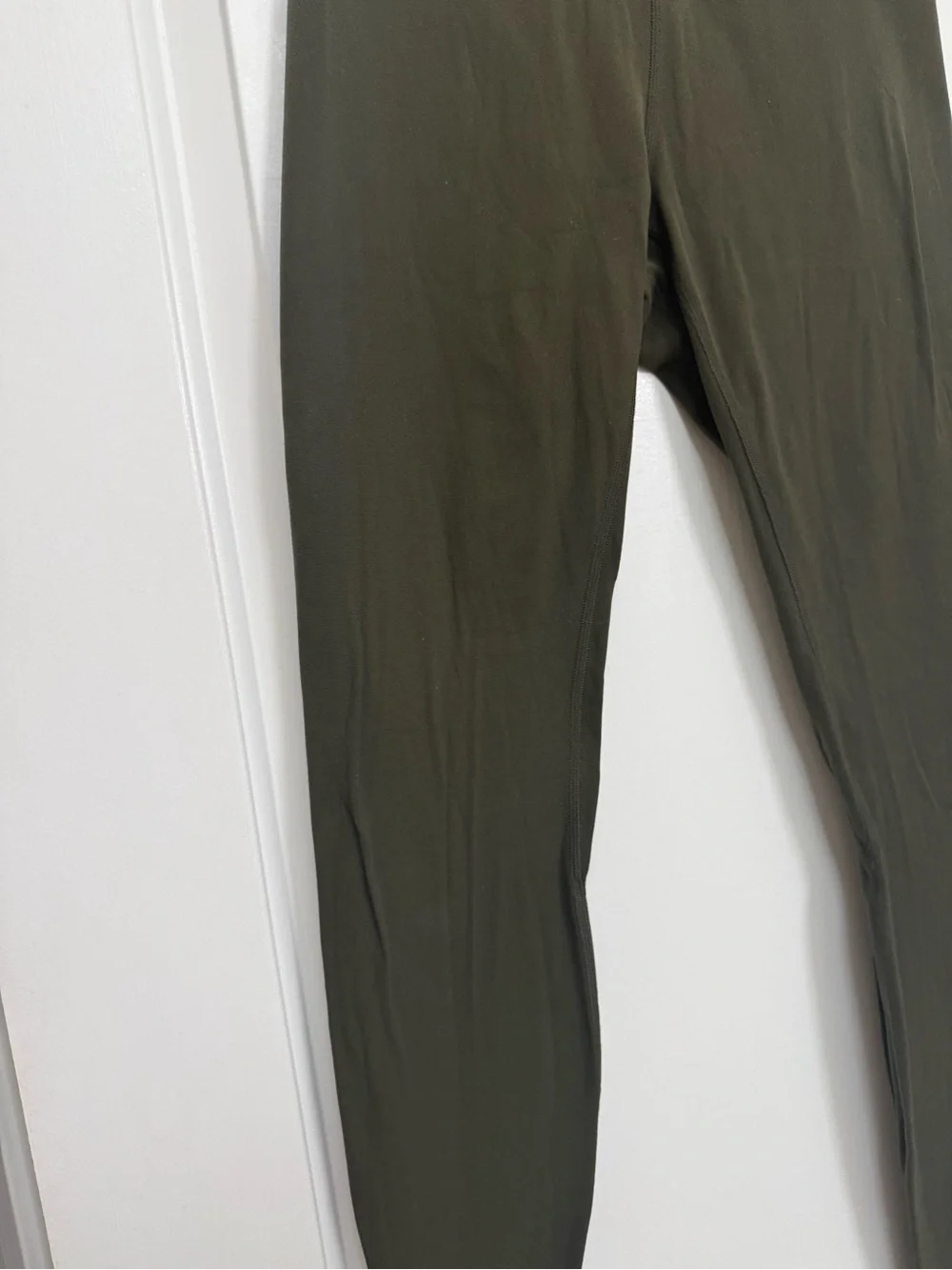 lululemon athletica Olive Green High-Waist Leggings